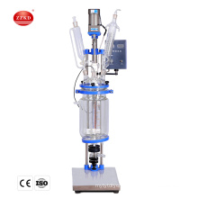 Laboratory Stirring Reaction Jacketed Glass Reactor Container